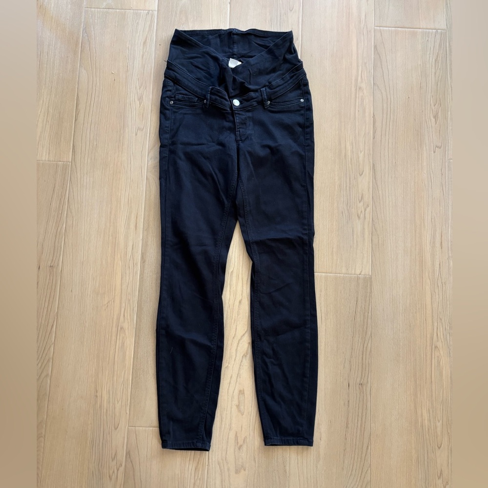 Women's Maternity Black Jeans